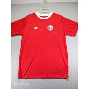 Costa Rica New Balance Soccer Football Jersey Mens XL Red 2018 National Team